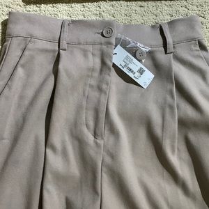 High waisted Cream/Tan Pants